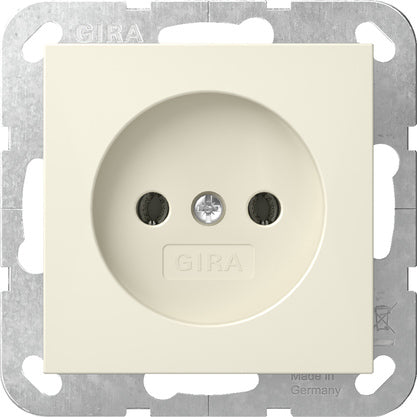 Gira Systeem 55 2-Pool Stopcontact Zonder Aarde - 448001