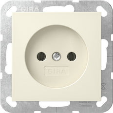 Gira Systeem 55 2-Pool Stopcontact Zonder Aarde - 448001