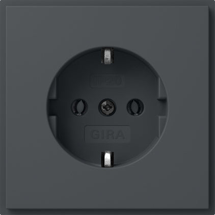 Gira Tx44 - Wandcontactdoos 446767 Antraciet Gira Tx44 - Wandcontactdoos 446767 Antraciet