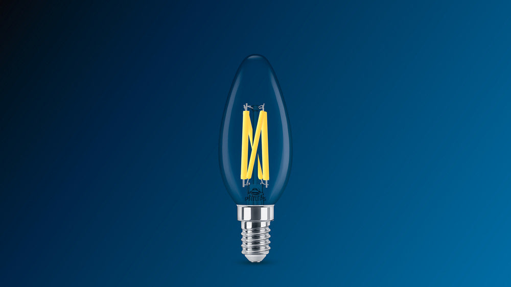 Philips Master Led Kaars E27 3.5W DimTone Helder Glas - 8719514449534