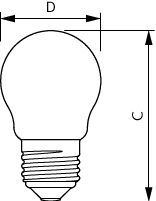 Philips Master Waarde LED Kaars E27 3.4W Dimbaar 927 - 8719514355538