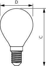 Philips Master Led Filament Kaars E14 2.5W 927 Dimbaar - 8719514449374