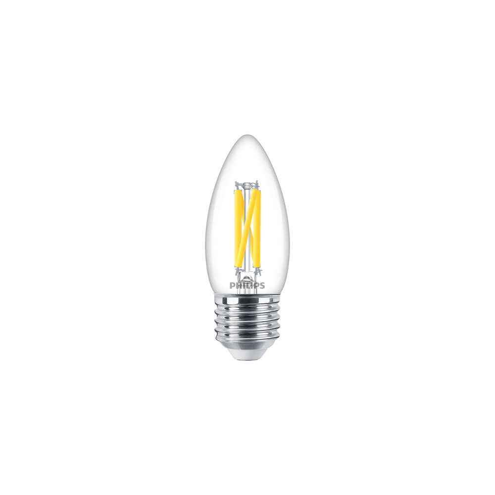Philips Master Led Kaars DimTone 3.4W E27 Helder Glas - 8719514449435