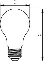 Philips CorePro Led A60 E27 10W 2700K Lamp - 8720169168992