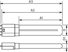 Philips CorePro Led Pll 8W 4-Pin 4000K Koel Witte Lamp - 8720169157019