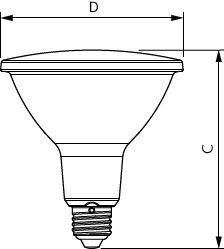 Philips Master Waarde LED PAR38 13W 927 Spotlicht 25D - 8719514443303