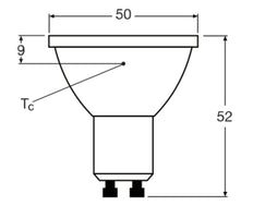 LEDVANCE Superior GU10 LED PAR16 6W 927 Dimmable Spot - 4099854058998