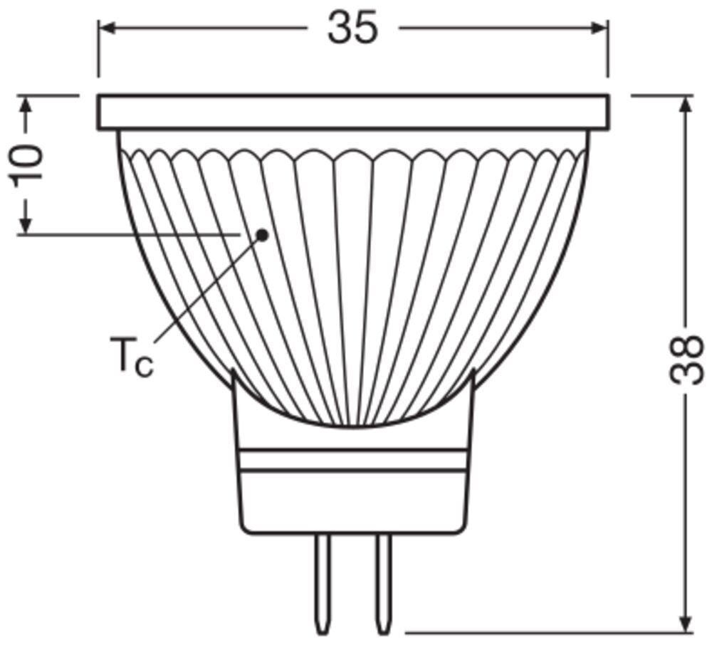 Ledvance Mr11 Gu4 Dimbare Led Spot 2.8W 927 36D - 4099854050206