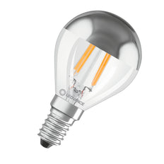 Led Classic P31 Spiegelkroon 4W E14 Zilver 827 - 4099854070037