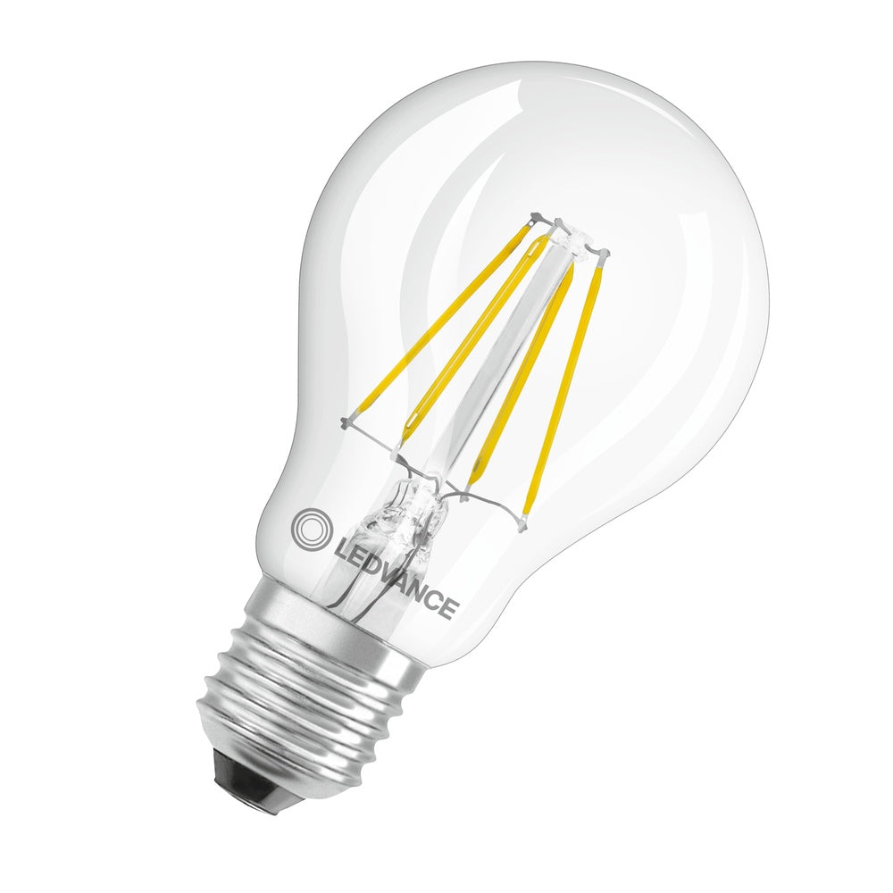 Led Classic E27 Filament Lamp 4W 827 Helder Glas - 4099854069697 [2 Stuks]