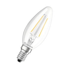 LEDVANCE Classic B E14 Duidelijk Filament 2.5W 827 - 4099854069451 [2 Stuks]