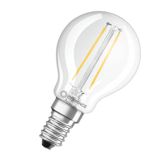Led Classic P14 Filament Duidelijke Bol 2.5W 827 - 4099854069215 [2 Stuks]