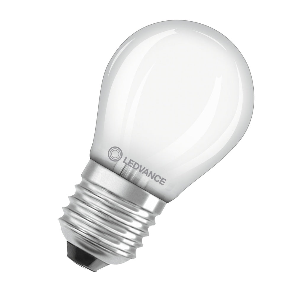 Led Classic P40 Frosted Filament 4W E27 827 Warm Wit - 4099854069086 [2 Stuks]