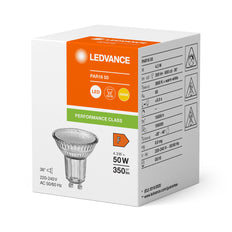 Ledvance Par16 Gu10 Led Spot 4.3W 830 350Lm - 4099854067891 [2 Stuks]