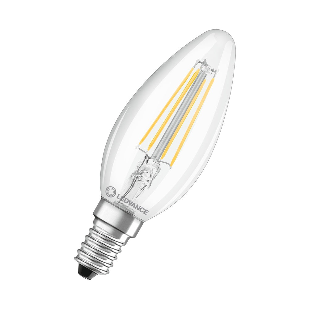 Led Classic B E14 Filament Helder 4W 827 2700K - 4099854069413 [2 Stuks]