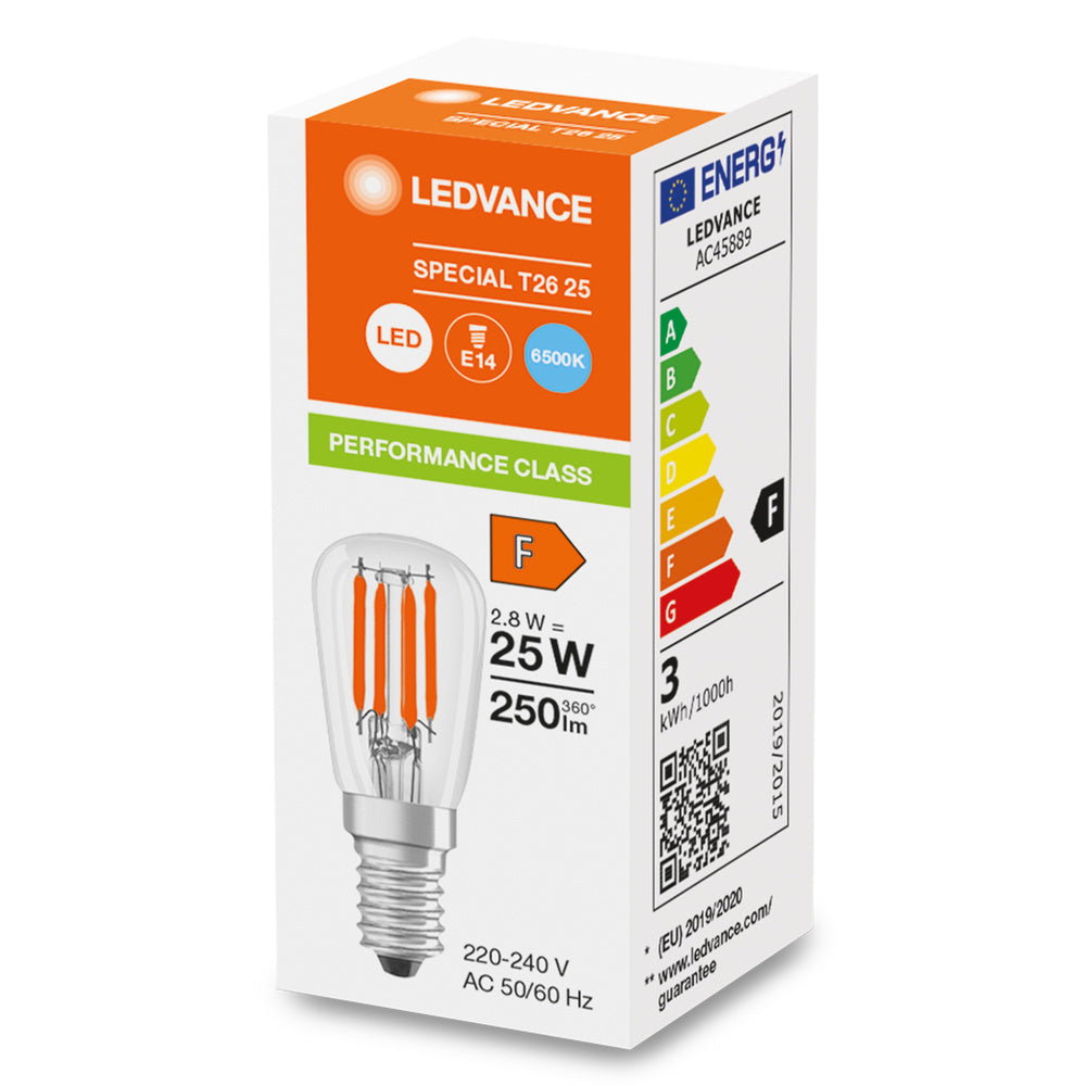 Led Speciale T26 Koelkastlamp 2.8W E14 Helder - 4099854066498