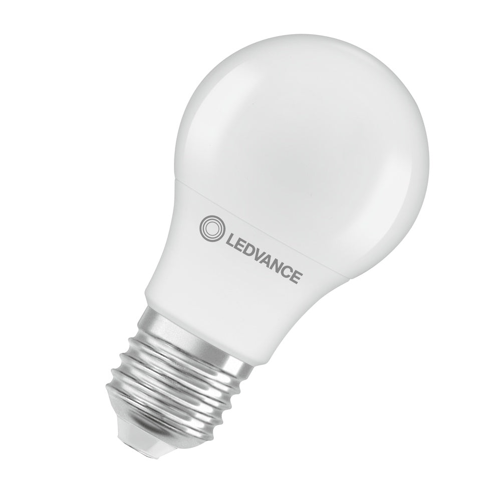 LEDVANCE Classic A19 LED Bulb 4.9W E27 2700K Frosted - 4099854049460 [2 Pieces]