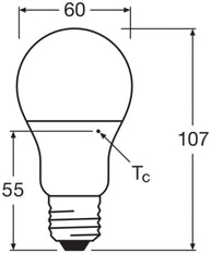 LEDVANCE Classic A P E27 LED Lamp 4.9W 840 Frosted - 4099854049538 [2 Stuks]