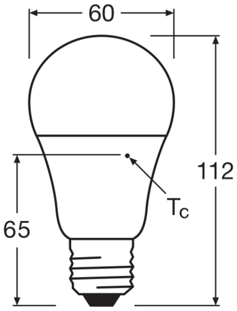 Ledvance Classic A75 Dimbare Led E27 10.5W 2700K - 4099854043994