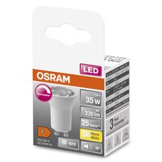 Osram Led Superstar Par11 3W Gu10 2700K Dimbare Spot [2 Stuks]