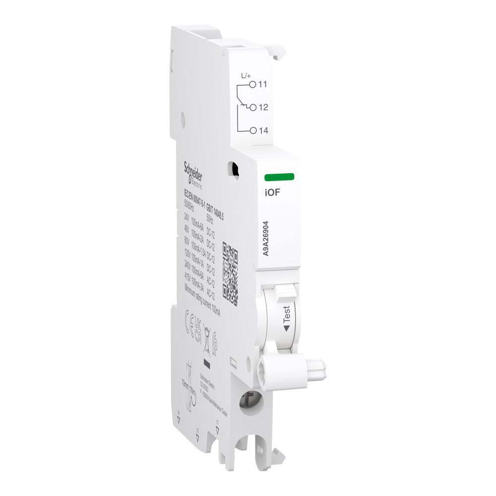Acti9 A9A Iof Hulpcontact 100Ma-6A 24-415Vac - A9A26904