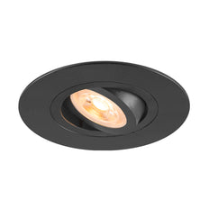 SLV Nieuwe Tria 75 XL Ronde GU10 Inbouw Plafondlamp Zwart - 1007625