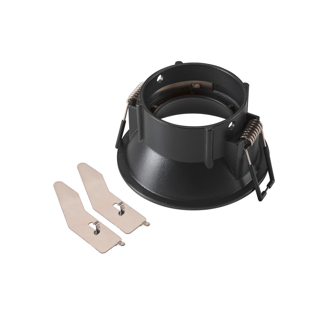 SLV Nieuwe Tria 75 Inbouw Plafondmontage Ring Zwart - 1007488