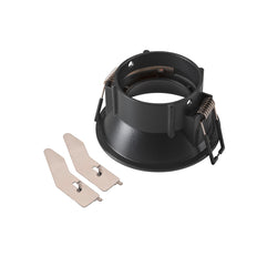 SLV Nieuwe Tria 75 Inbouw Plafondmontage Ring Zwart - 1007488