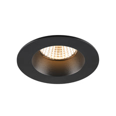 SLV Nieuwe Tria 68 LED Inbouwspot IP65 3000K Zwart - 1007408