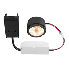 SLV Nieuwe Tria LED Inbouwmodule 2700K 38° Fase Dimbaar Zwart - 1007381
