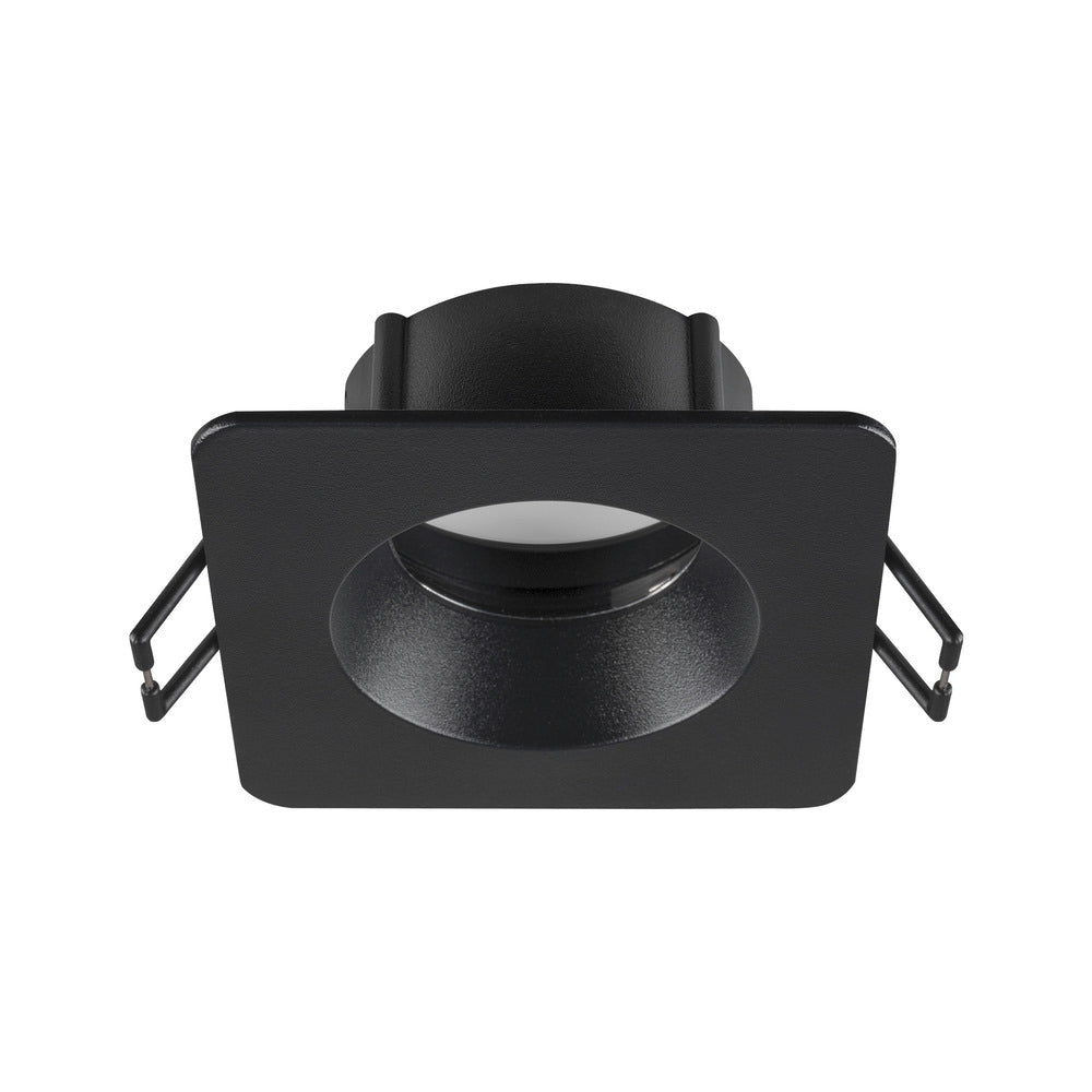 SLV Nieuwe Tria 68 Vierkante IP65 Plafondmontage Ring Zwart - 1007347