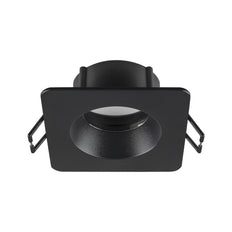 SLV Nieuwe Tria 68 Vierkante IP65 Plafondmontage Ring Zwart - 1007347