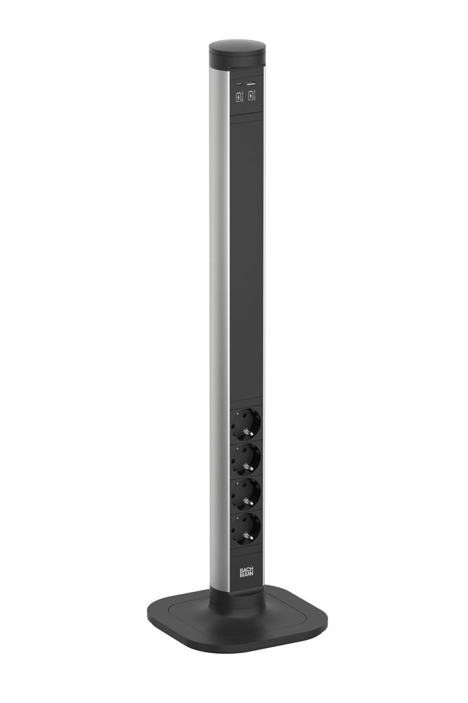 Cycle Pole L Power Tower 4x 230V Met USB AC Lader - 709.101