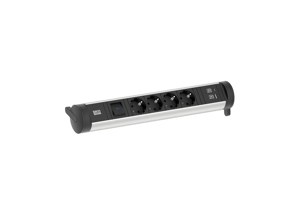 Cycle Basis Powerstrip 4x 230V Met USB AC En Schakelaar - 706.002