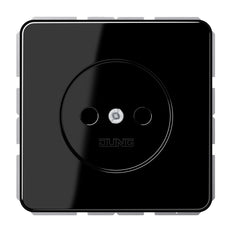 Jung CD1510NSW 16A Niet-Geaarde Wandcontactdoos Zwart - CD1510NSW