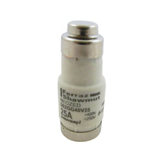 D02 Neozed GG Zekering 25A 400VAC 250VDC - W213160 [10 Stuks]