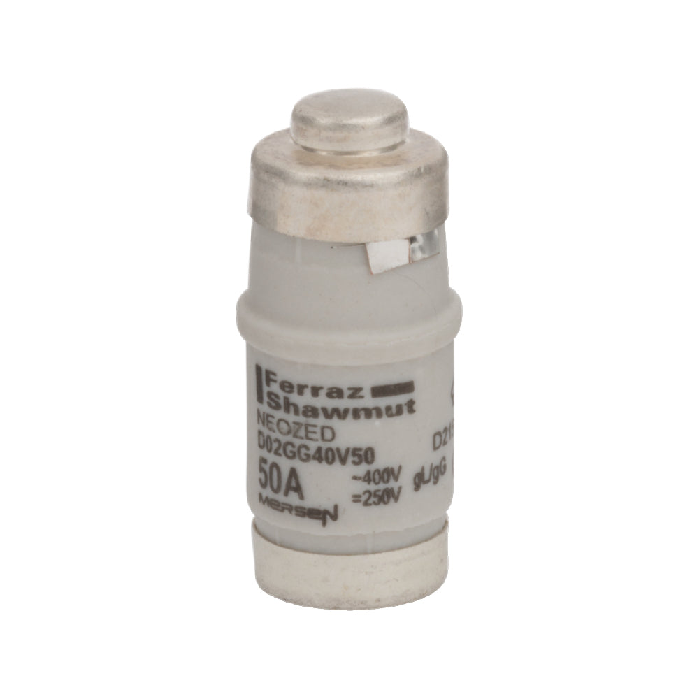 D02 Neozed 50A Zekering Link 400VAC 250VDC GG Bescherming - D215191 [10 Stuks]