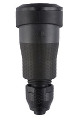 Professionele Schuko Connector IP54 4T Heavy Duty Zwart - 100000105