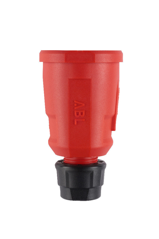 Abl Hightech Schuko Ip20 Industriële Connector Rood - 100000074 [2 Stuks]