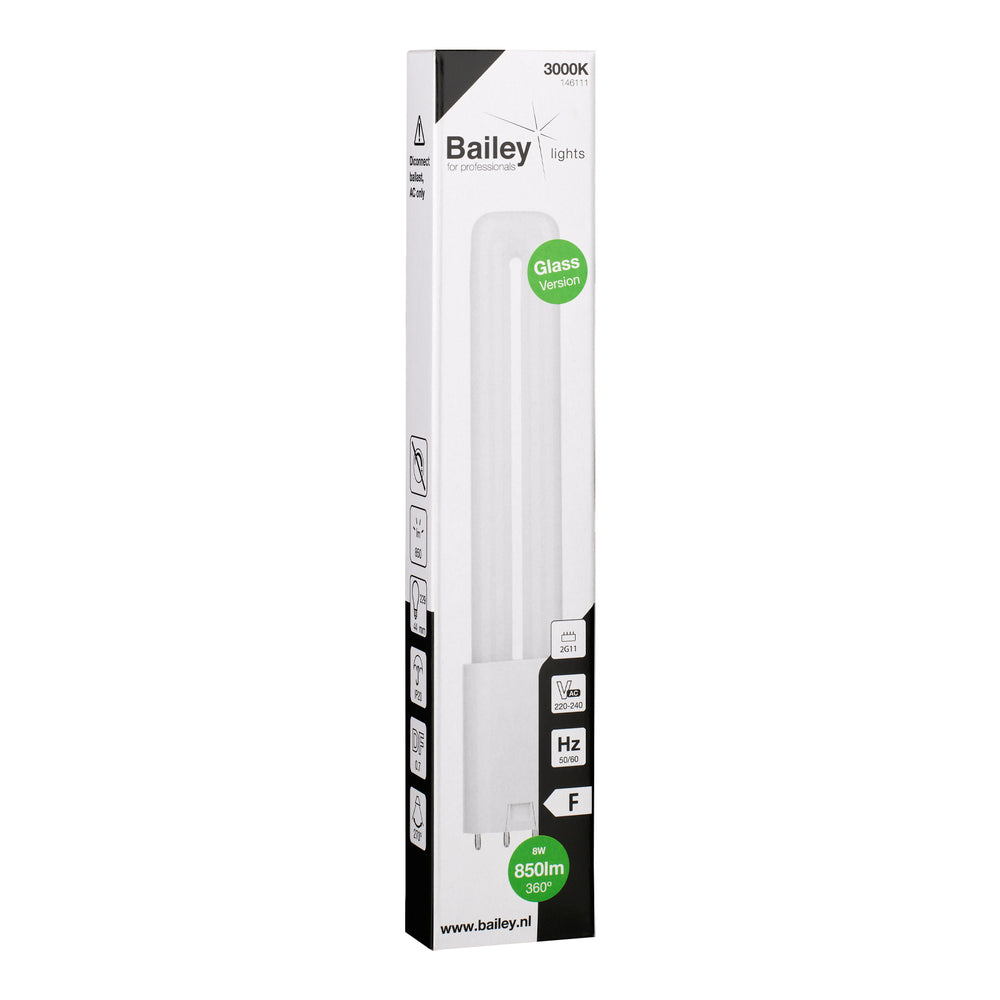 Bailey Led Pl Glas 2G11 8W 850Lm 3000K Retrofit Lamp - 146111