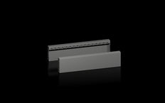 Rittal VX Zijplint Paneelset 600x100mm Zwart Staal - 8660033