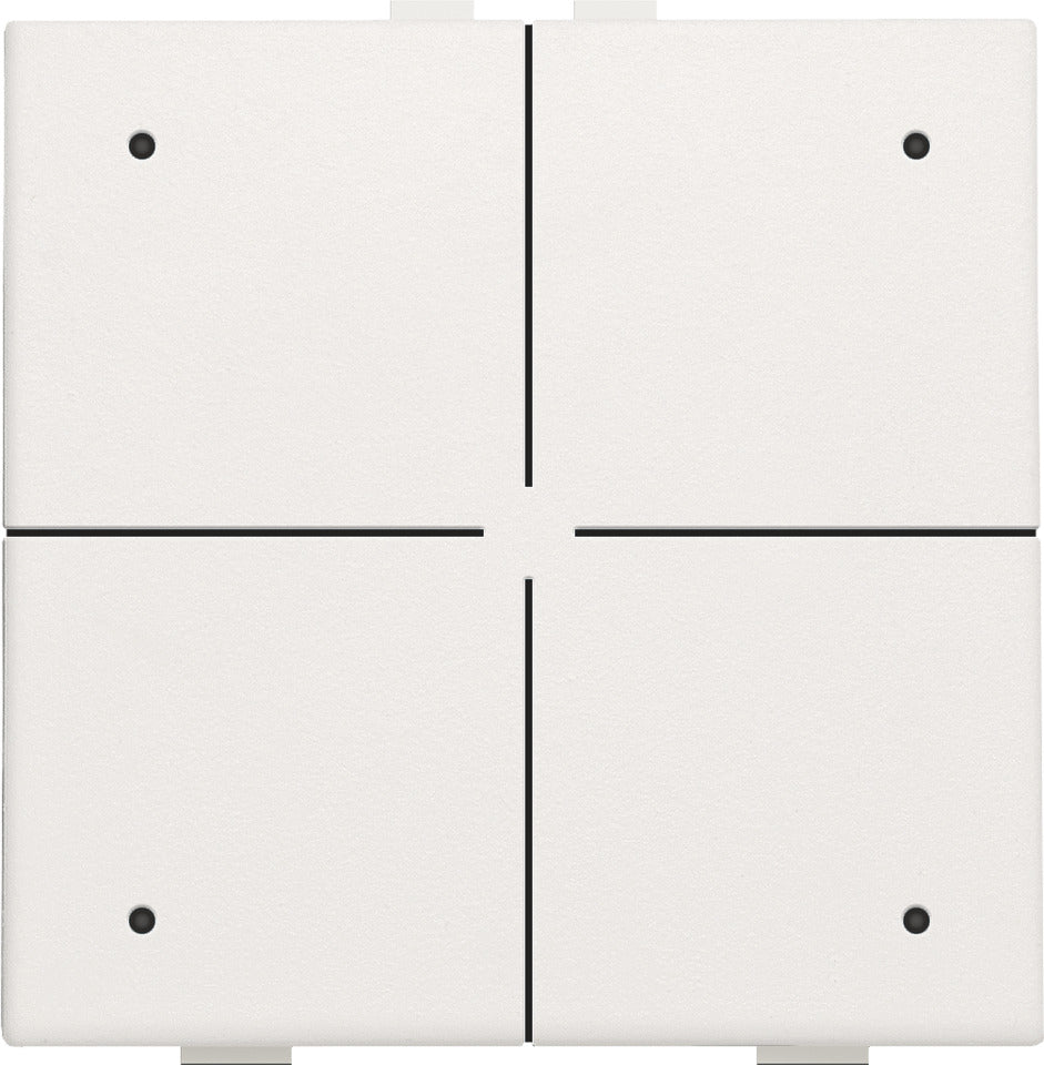 4-Weg Slimme Drukknop Met LED En Comfortsensoren - 101-52204