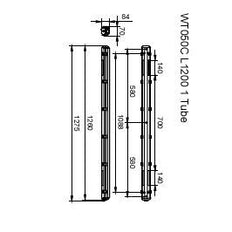 Philips Ledinaire WT050C Waterdichte LED Buishuis - 8710163366029
