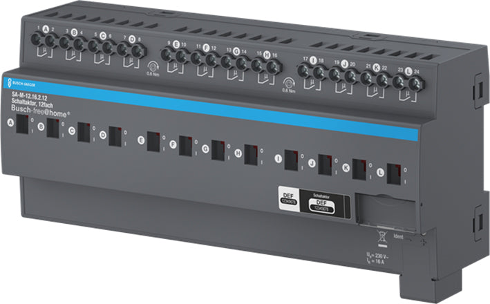 ABB 12-Kanaals 16A Schakelactuator Voor Free@Home - 2CDG510027R0021