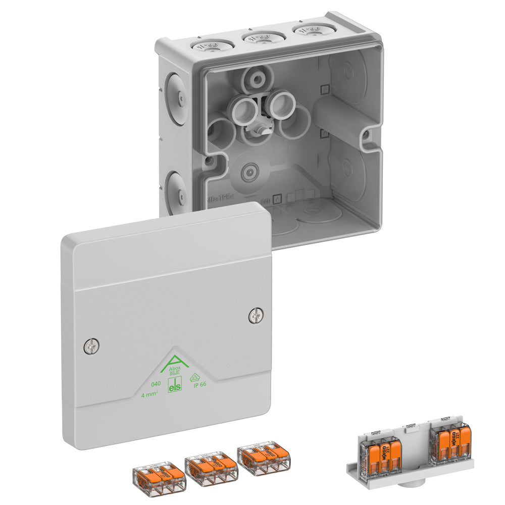 Spelsberg Abox SLK-4 Doos IP66 102mm Grijs - 80447001