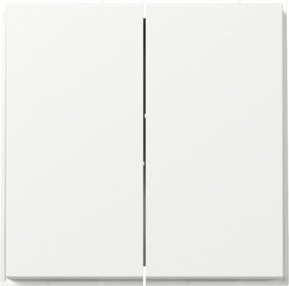 Gira TX-44 2-Gang Staande Rocker Schakelaar Puur Wit - 349566