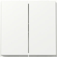 Gira TX-44 2-Gang Rocker Switch Pure White - 329566