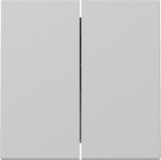 Gira Systeem 55 Dubbele Wip Schakelaar Grijs Matt - 3295015