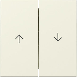 Gira Systeem 55 Dubbele Wip Schakelaar Met Pijl Symbool - 329401