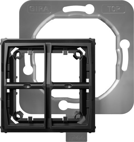 Gira Systeem 55 IP44 Afsluitset Voor Schakelaars - 325400 [2 Stuks]